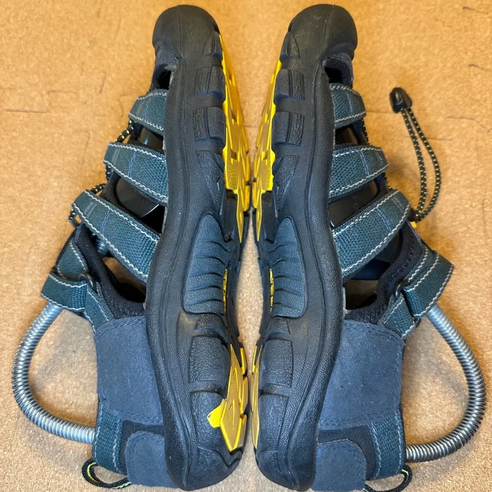 Keen‎ Newport H2 Waterproof Hiking Sandals Mens 5 Teal Black Outdoor Shoes
